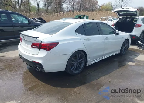 2019 Acura Tlx Tech A-Spec Pkgs from USA, damaged, VIN 19UUB1F6XKA008151